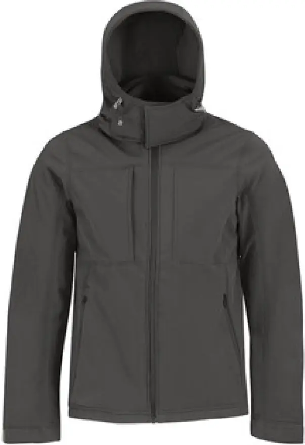 B&C Hooded Softshell /men