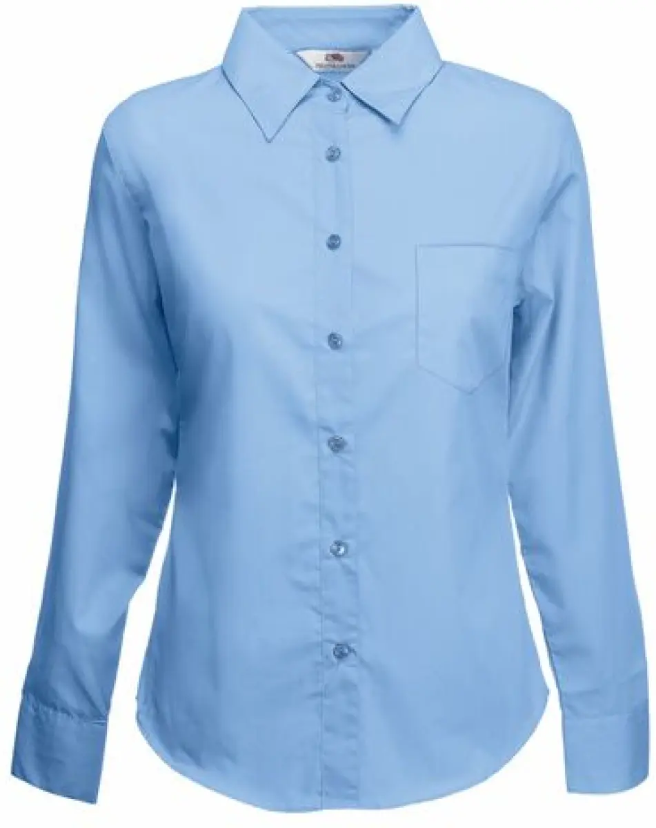 FoL Ladies Long Sleeve Poplin Shirt