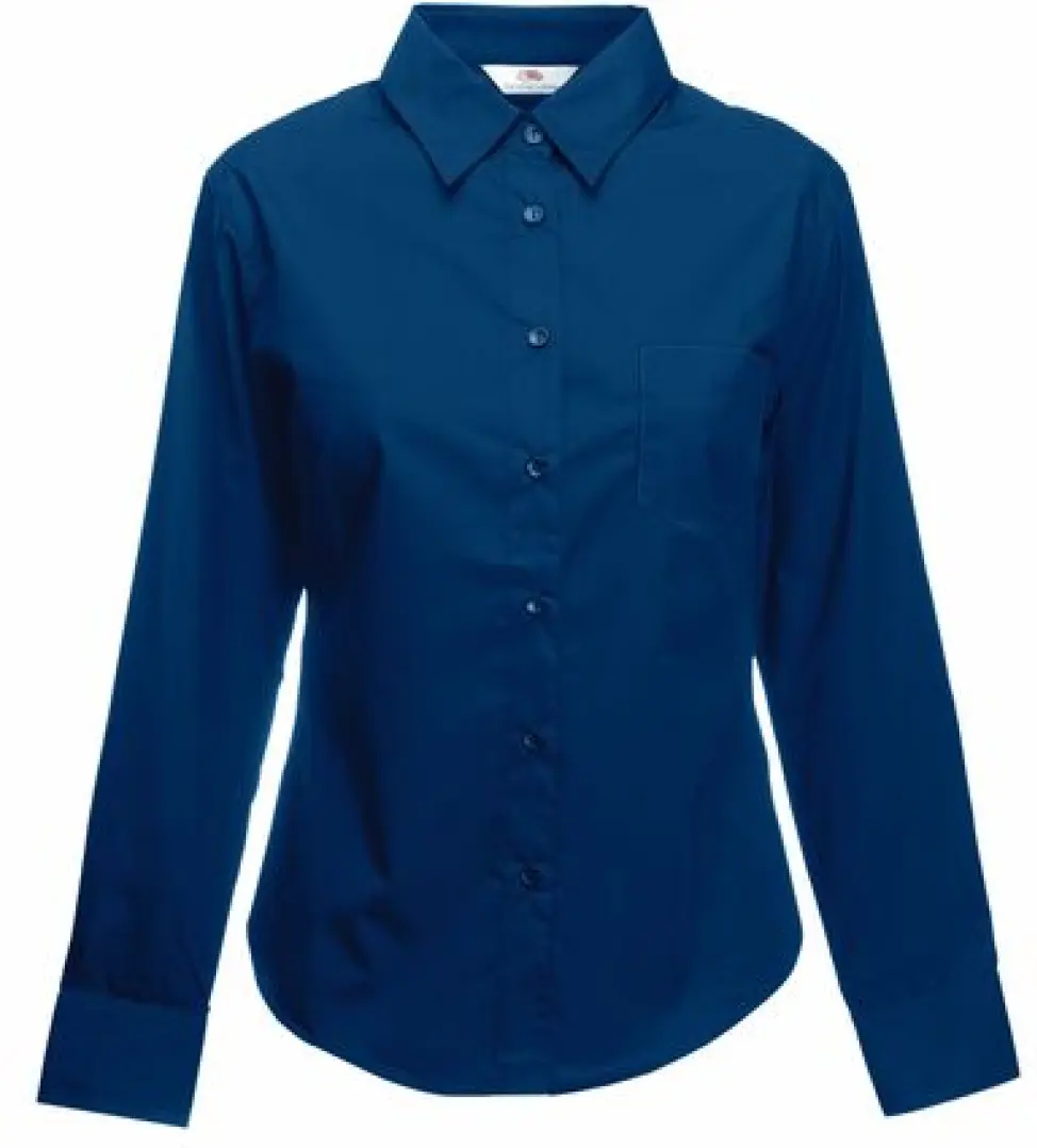 FoL Ladies Long Sleeve Poplin Shirt