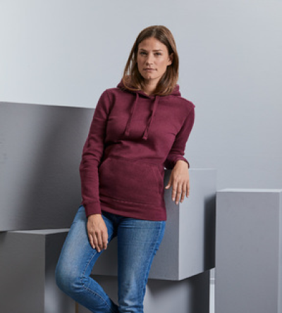 Russell Ladies Authentic Melange Hooded Sweat