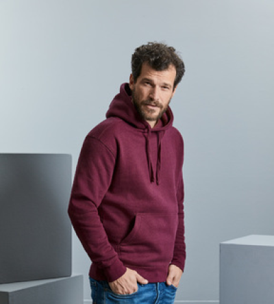 Russell Men's Authentic Melange Hooded Sweat