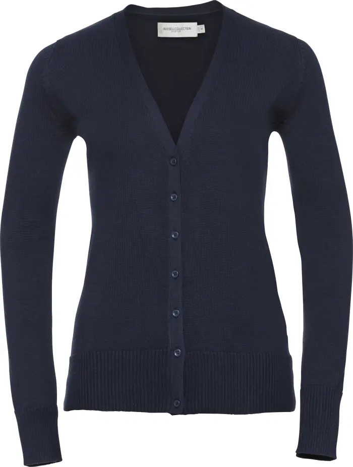 Russell Ladies V-Neck Cardigan