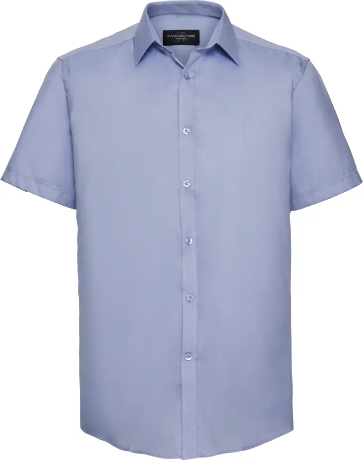 Russell Mens SSL Herringbone Shirt