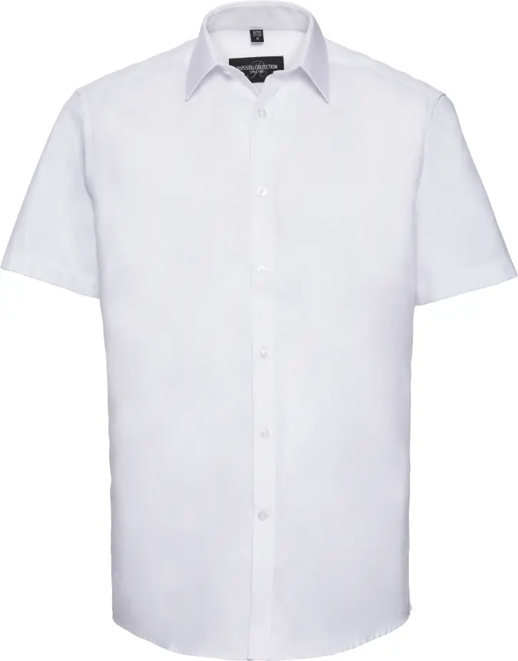 Russell Mens SSL Herringbone Shirt
