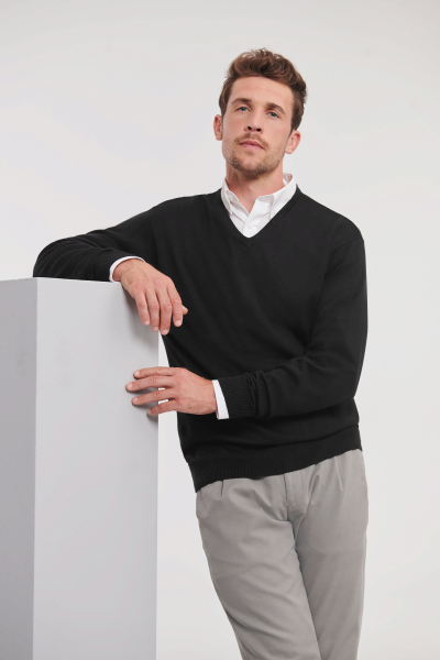 Russell Mens V-Neck Pullover