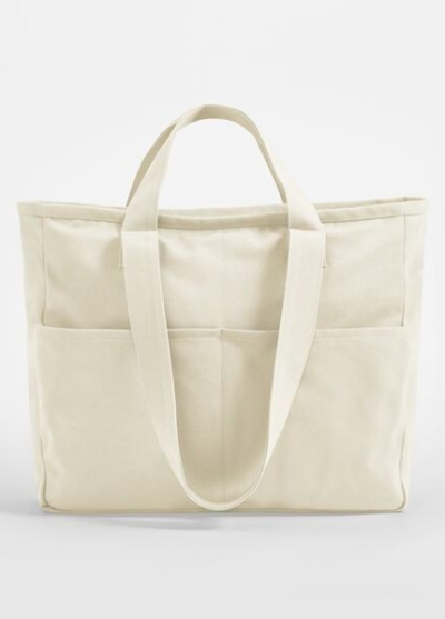 Westford Mill Double Handle Cargo Pocket Tote