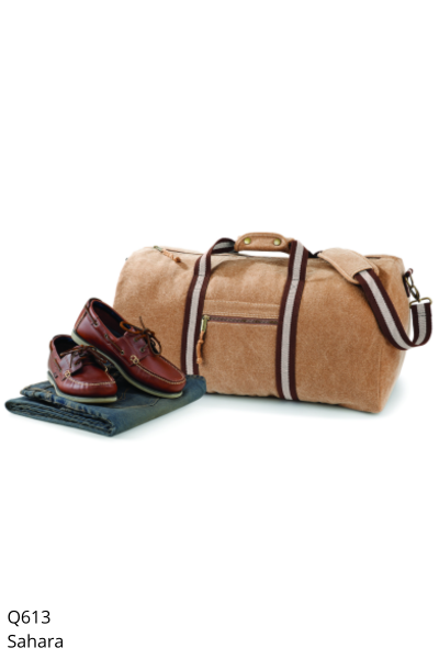 Quadra Vintage Canvas Holdall