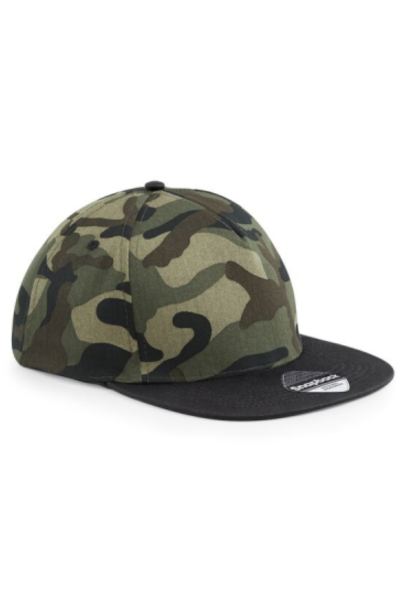 Beechfield Camo Snapback