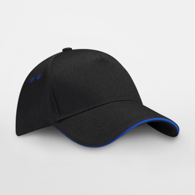 Beechfield Ultimate 5 Panel Cap- Sandwich Peak