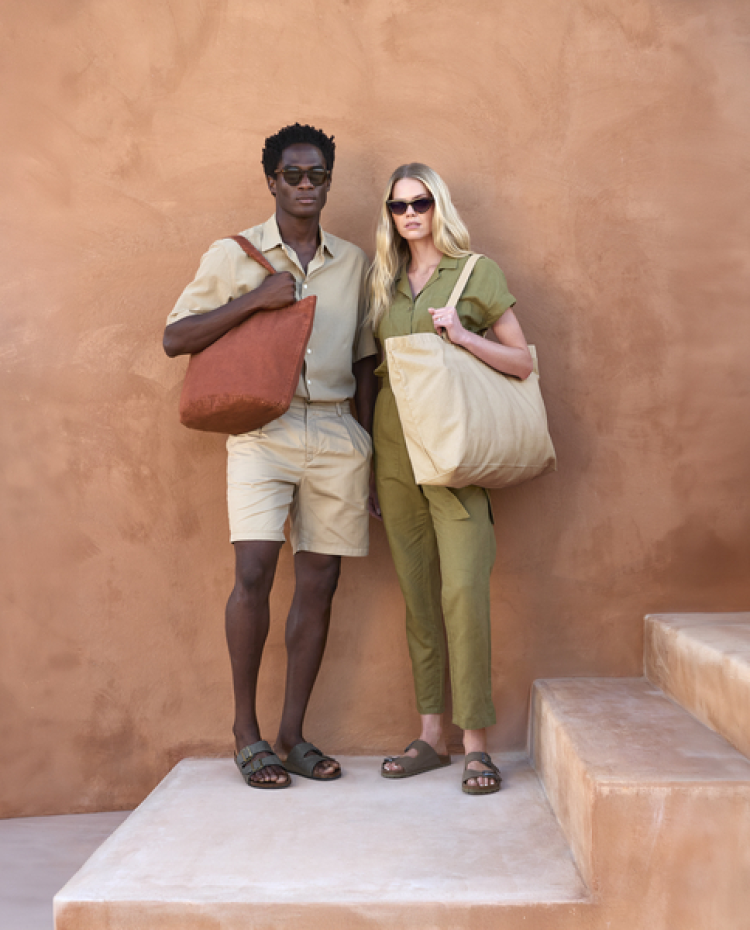 Westford Mill Garment Dyed Oversized Tote Bag