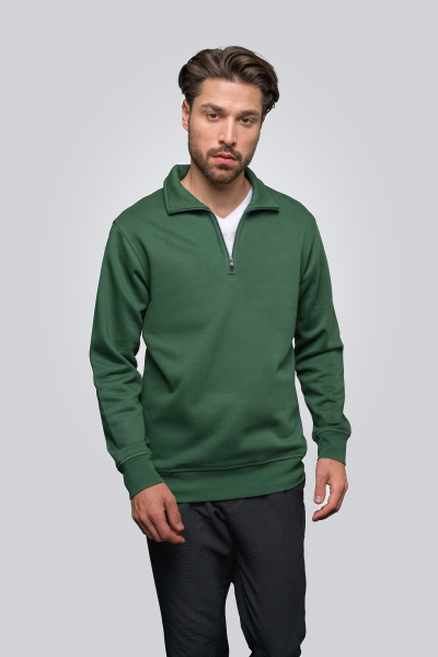 HRM Premium Zip Neck Sweat