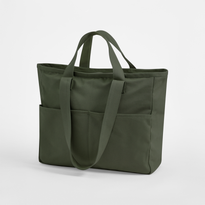 Westford Mill Double Handle Cargo Pocket Tote