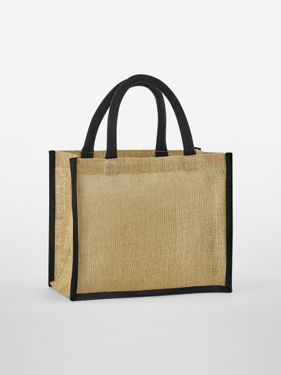 Westford Mill Natural Starched Jute Mini Gift Bag